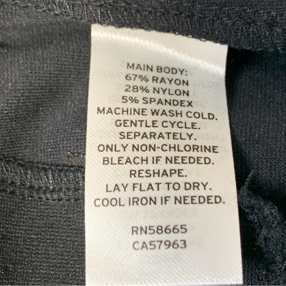 Nordstrom Rack Stretch Knit Women’s Straight Leg Slacks Pants - Picture 9 of 9